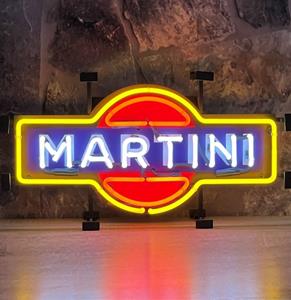 Fiftiesstore Martini Neon Verlichting Met Achterplaat - 64 x 34 cm