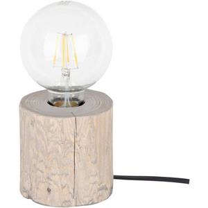 SPOT Light Tafellamp TRABO TABLE massief grenenhout ø 8-12 cm, hout grijs gebeitst