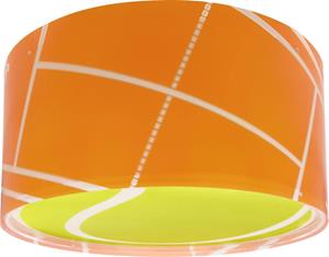 Dalber Deckenleuchte Tennis in Orange und Rot E27 2-flammig