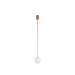 Nowodvorski Glazen plafondlamp Kier M - goud - 96cm 10306