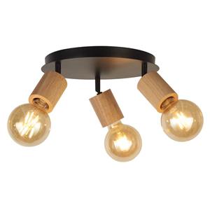 Searchlight Houten plafondlamp Spinny 3-lichts 50211-3NA