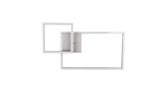 Led Deckenleuchte Padella nickel matt Switch Dimmer, schwenkbar Deckenleuchte - Reality