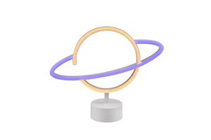 Trio international Neon kinder lamp Planet R55370101