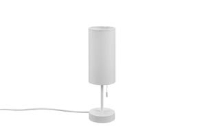 Reality Leuchten Tischleuchte Jaro mit USB-Anschluss, weiß/weiß