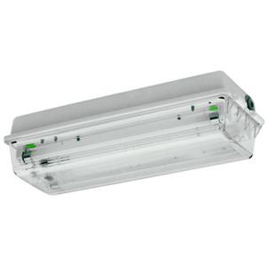 schuch LED-Feuchtraum-Wannenleuchte LED LED fest eingebaut 8W Neutralweiß Grau