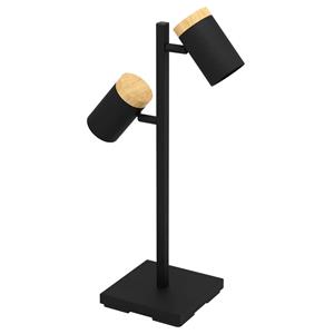 Eglo Stars of Light Zwarte bureaulamp Cartagena met 2 lichtbronnen 390069