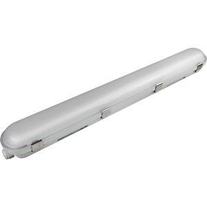 Mlight LED-Feuchtraumleuchte EEK: D (A - G) LED 9W Weiß Grau