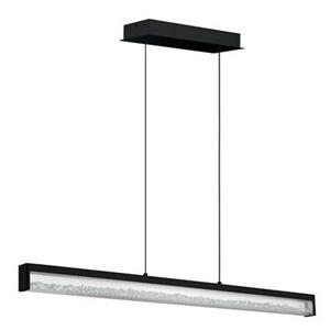 900895 Hängeleuchte cardito 1 Alu, Stahl schwarz led 6X6W 2700-5000K L:100cm B:8cm H:110cm mit Touchdimmer - Eglo