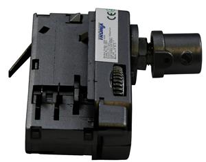 Tronix 3 fase adapter voor een spanningsrail zwart 169-074