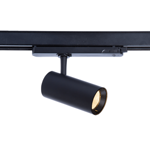 Tronix LED railspot zwart strak en tijdloos design 3-fase 8W 2200K 40° dimbaar mooie lichtkleur 169-272