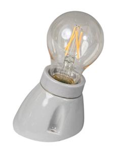 ETH Porseleinen wandlamp Vintage Oblique grijs 05-FK8819-99