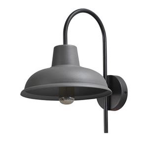 Masterlight Betongrijze wandlamp Industria 26 3045-05-00-00