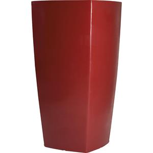 DEGARDO Pflanzbehälter, TREVIA I, HxBxT 1500 x 777 x 777 mm, rubinrot