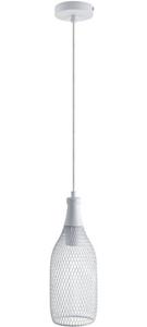 Paco Home Hanglamp DESMOND Hanglamp eetkamer Eettafellamp metaal 1,5m textielen kabel in te korten