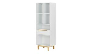 Highboard ¦ weiß ¦ Maße (cm): B: 60 H: 162 T: 38  - Möbel Kraft