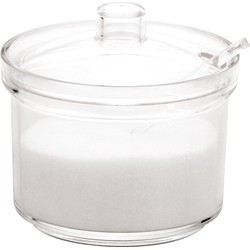 By Caryl Unbreakable condiment jar Ø 8,5 x 7,5 cm - 200 ml - Ø 8,5 x 7,5 cm / Transparant / Round