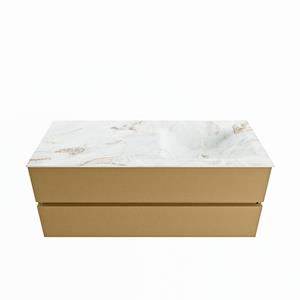 Mondiaz Vica Dlux badmeubel 120cm Oro - Cloud wastafel Frappe rechts - zonder kraangat