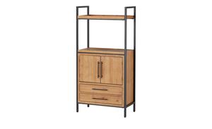 Highboard ¦ holzfarben ¦ Maße (cm): B: 80 H: 160 T: 40  - Möbel Kraft