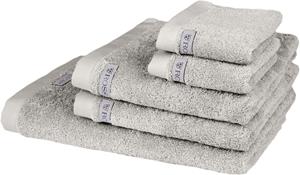 ROSS Handdoekenset Sinfonie bevat handdoeken, badhanddoek en gastendoeken (set, 5-delig)