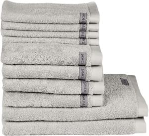 ROSS Handdoekenset Sinfonie bevat gastendoeken, handdoeken en badhanddoeken (set, 10-delig)