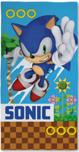 Sonic the Hedgehog Strandlaken Run - 70 x 140 cm - Katoen