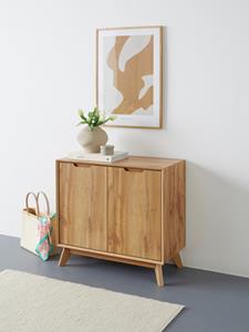 Andas Sideboard Pandrup, mit 2 Türen und 2 verstellbare Einlegeböden, B:80 cm, H:75 cm