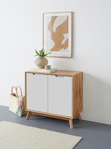 Andas Sideboard Pandrup, mit 2 Türen und 2 verstellbare Einlegeböden, B:80 cm, H:75 cm