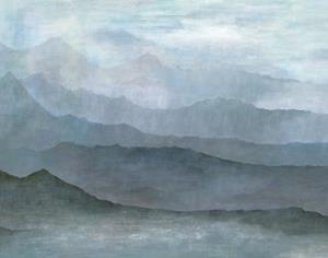Noordwand Atmosphere Fotobehang met abstracte bergen G78425