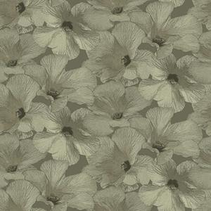 Dutch Wallcoverings Behang Annuell Hibiscus Zand 11005