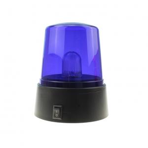 Kruger Politie zwaailamp/zwaailicht met blauw LED licht 11 cm -