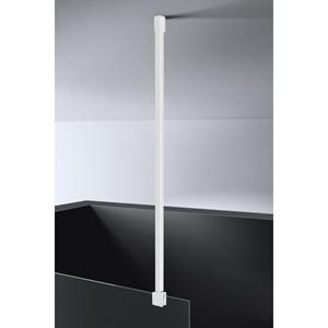 Best Design White Dalis Plafond Stabilisatiestang 100cm voor 8mm glasdikte mat wit 4014020