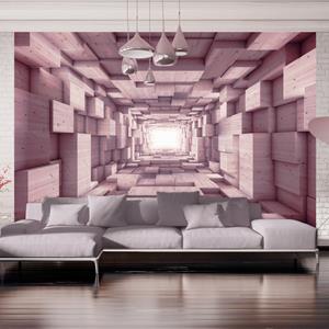 Karo-art Zelfklevend fotobehang - Verlichting roze, 7 maten, premium print