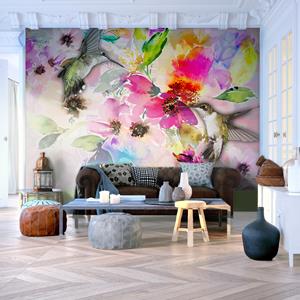 Karo-art Zelfklevend fotobehang - Kleuren van de natuur, premium print