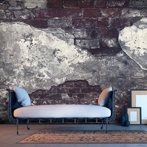 Karo-art Zelfklevend fotobehang - Donkere steeg, 8 maten, premium print