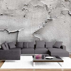 Karo-art Zelfklevend fotobehang - Het concrete niets, Betonnen Muur, Premium Print