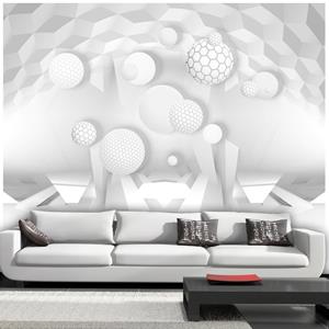 Karo-art Zelfklevend fotobehang - Cirkels in de ruimte, 8 maten, premium print