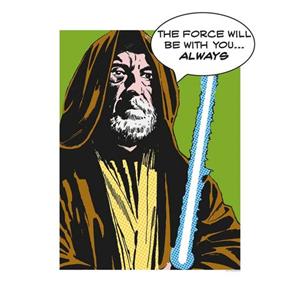 Komar Poster Star Wars Classic stripverhaal aandeel Obi Wan