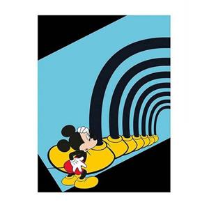 Komar Poster Mickey Mouse Foot tunnel Hoogte: 50 cm