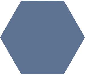 Jabo Tegelsample:  Hexagon Timeless vloertegel marine 15x17
