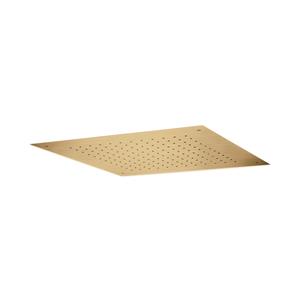 Lagoo Hoofddouche Showerlicious  Nesso 50 x 50 cm RVS Geborsteld Goud PVD