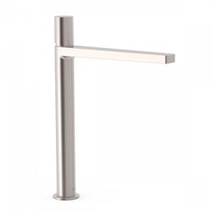 Tres Wastafelmengkraan  Project 1-Knop Uitloop Recht 28.4 cm Rond RVS