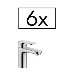 Hansgrohe Wastafelmengkraan  Vernis Blend 70 Eengreeps Met Trekwaste Chroom (6 stuks)