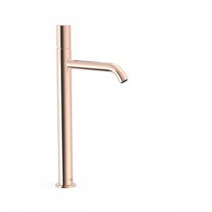 Tres Wastafelmengkraan  Study Exclusive 40,5 cm 1-Knop Rond Rosé Goud