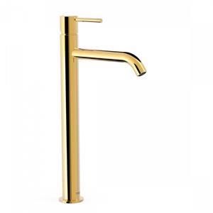 Tres Wastafelmengkraan  Study Exclusive 38,5 cm 1-Knop Rond Goud