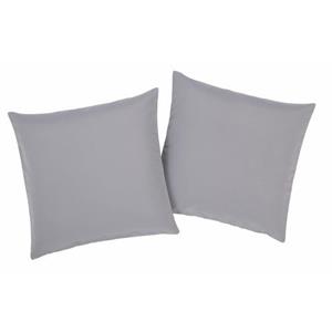 Bruno Banani Sierkussen Lagan 2-delige set, effen, kussenhoezen zonder vulling, 40 x 40 cm (2 stuks)