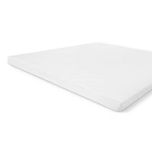Byrklund  Molton Bed Basics Multifit Topper - 180x200 - Wit