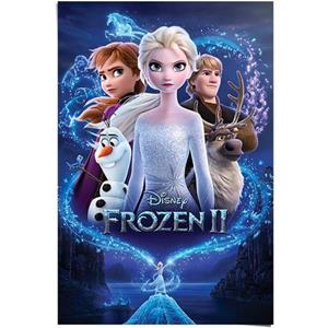 Reinders! Poster Frozen 2 Filmposter - Disney - Elsa - Anna