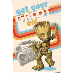 Reinders! Poster Get your Groot on Guardians of the Galaxy - baby Groot - I am Groot