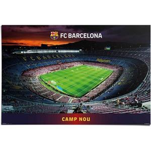 Reinders! Poster Barcelona - Camp Nou voetbal - stadion - Spanje