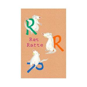 Komar Poster "ABC Animal R", Buchstaben, (1 St.), Kinderzimmer, Schlafzimmer, Wohnzimmer